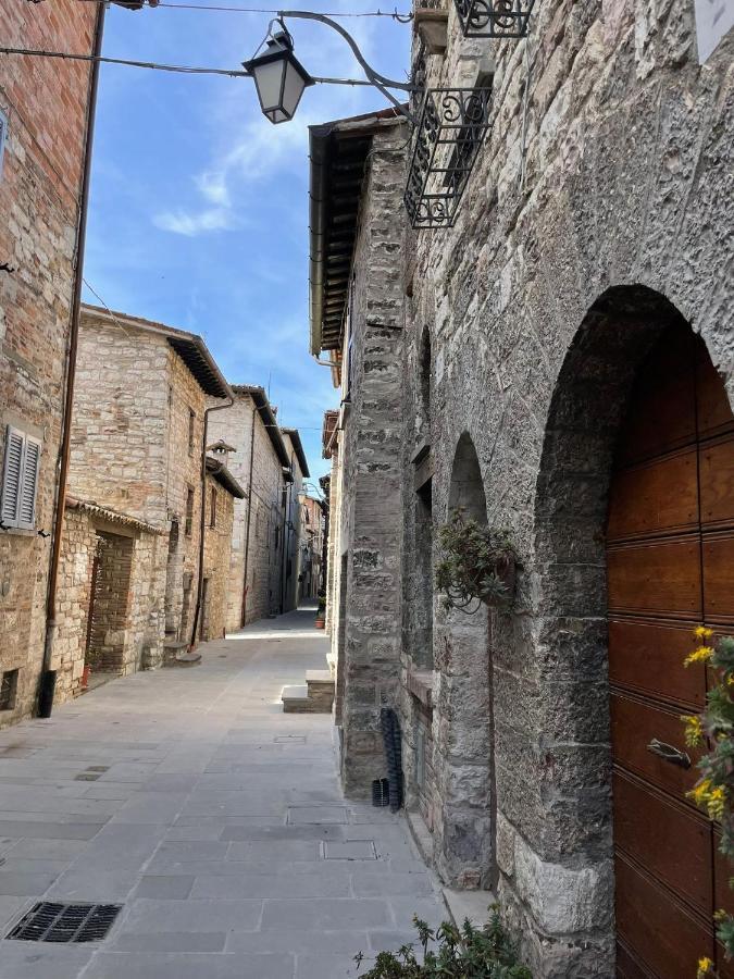 Casa La Rosa Gubbio Exterior foto